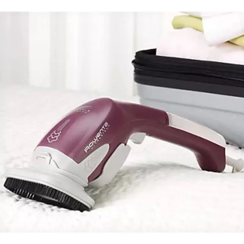 Rowenta Ultra‎ Steam Handheld Steam Brush and Attachments Purple NWT